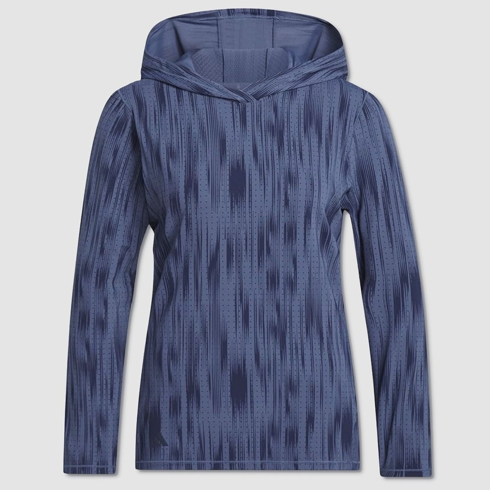 Adidas Ultimate 365 Printed Hoodie - NWT Womens XL Preloved Ink - #49868-M5